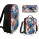 【5-Day Fast Delivery】Stitch Backpack Set - Disney 16" Shoulder Bag, Insulated Lunch Tote, Multifunctional Pencil Case BP0001