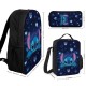 【5-Day Fast Delivery】Stitch Backpack Set - Disney 16" Shoulder Bag, Insulated Lunch Tote, Multifunctional Pencil Case BP0002