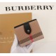 Burberry Leather Wallet Black BB0001