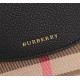 Burberry Leather Wallet Black BB0001