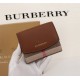 Burberry Leather Wallet Brown BB0002