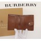 Burberry Leather Wallet Brown BB0002