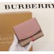 Burberry Leather Wallet Pink BB0003