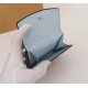 Burberry Leather Wallet Blue BB0004