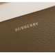 Burberry Leather Wallet Zipper Green BB0005