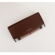 Burberry Leather Wallet Flap Brown BB0012