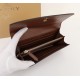 Burberry Leather Wallet Flap Brown BB0012