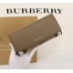 Burberry Leather Wallet Flap Green BB0013