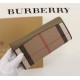 Burberry Leather Wallet Flap Green BB0013