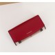 Burberry Leather Wallet Flap Red BB0014