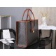 Celine horizontal cabas in Triomphe Canvas and calfskin CE0002