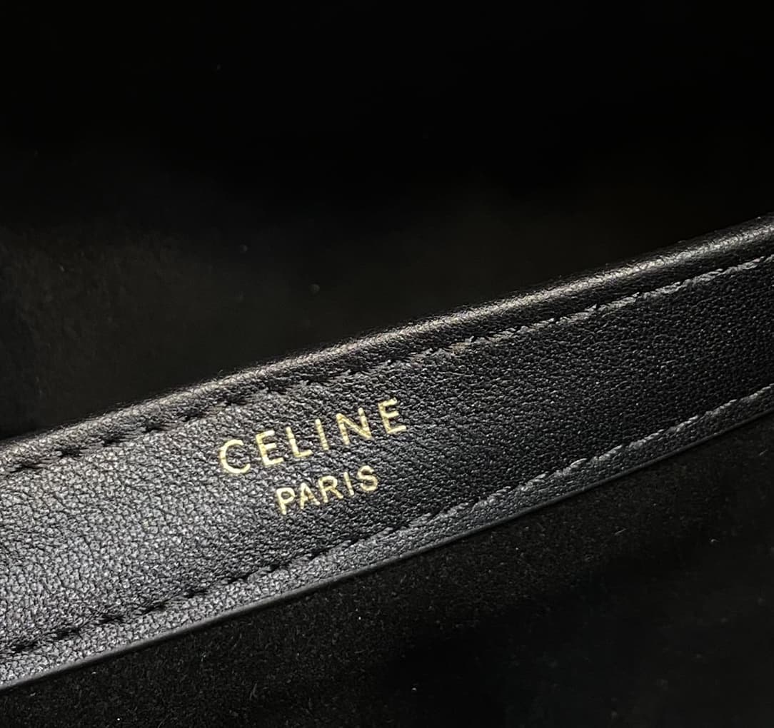 Celine cabas drawstring cuir triomphe in Smooth Calfskin CE0009