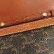 Celine WALLET ON CHAIN MARGO in TRIOMPHE CANVAS and calfskin CE0012