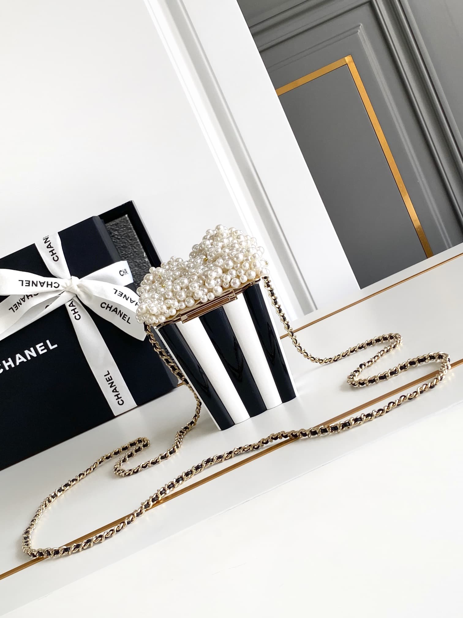 Chanel Fall-Winter 2024/25Popcorn Minaudiere AS5217