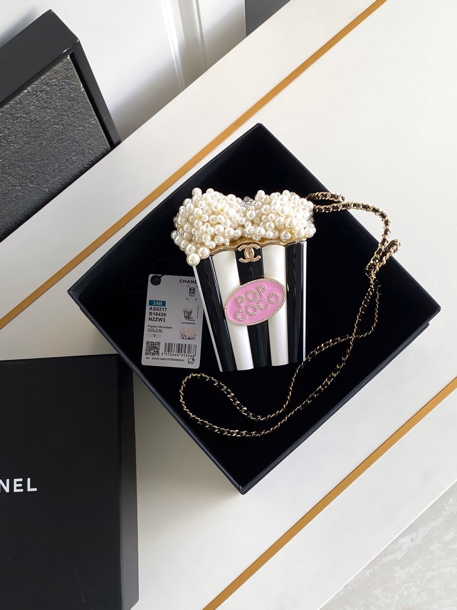 Chanel Fall-Winter 2024/25Popcorn Minaudiere AS5217