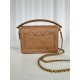 Chanel Fall-Winter 2024/25 Mini Flap Bag with Top Handle AS5164