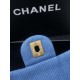 Chanel Denim Mini Pearl Crush Flap Bag AS1786