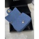 Chanel Denim Mini Pearl Crush Flap Bag AS1786