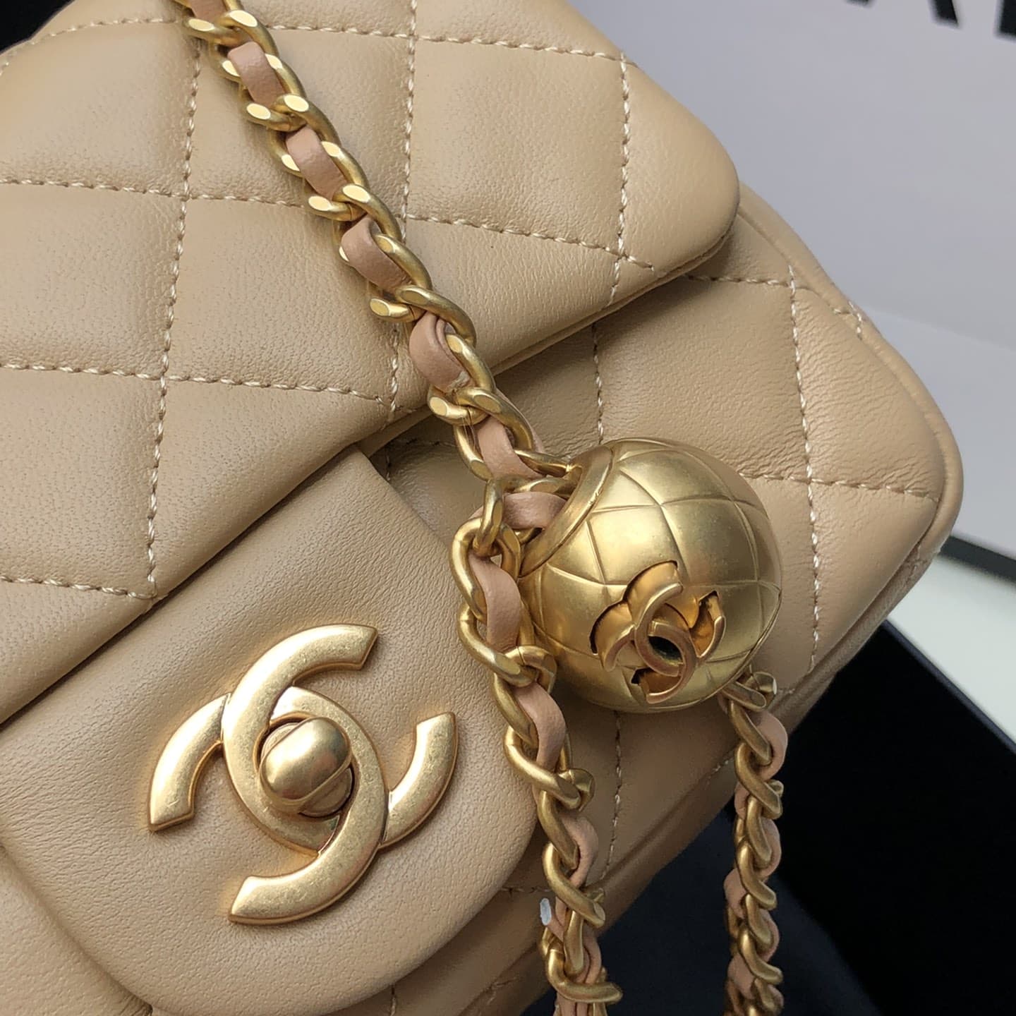 Chanel Mini Pearl Crush Flap Bag AS1786