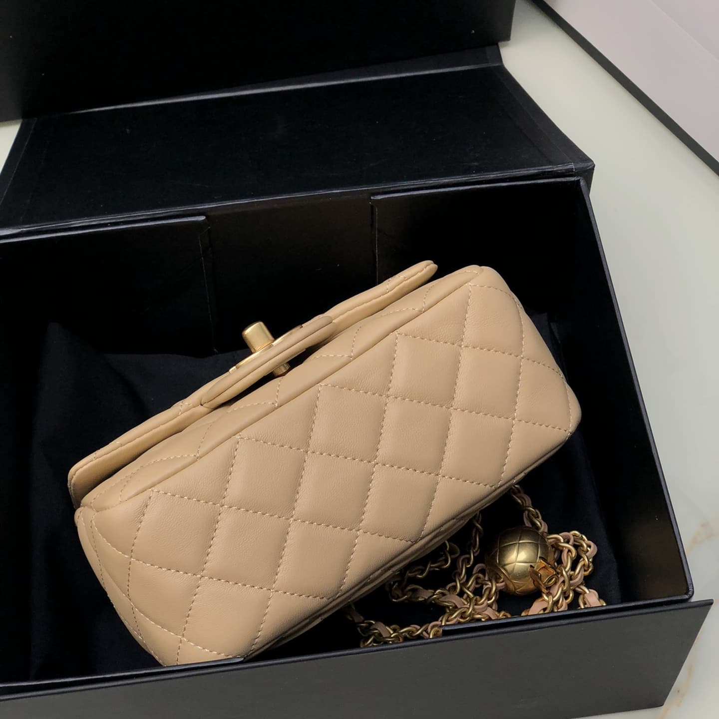 Chanel Mini Pearl Crush Flap Bag AS1786