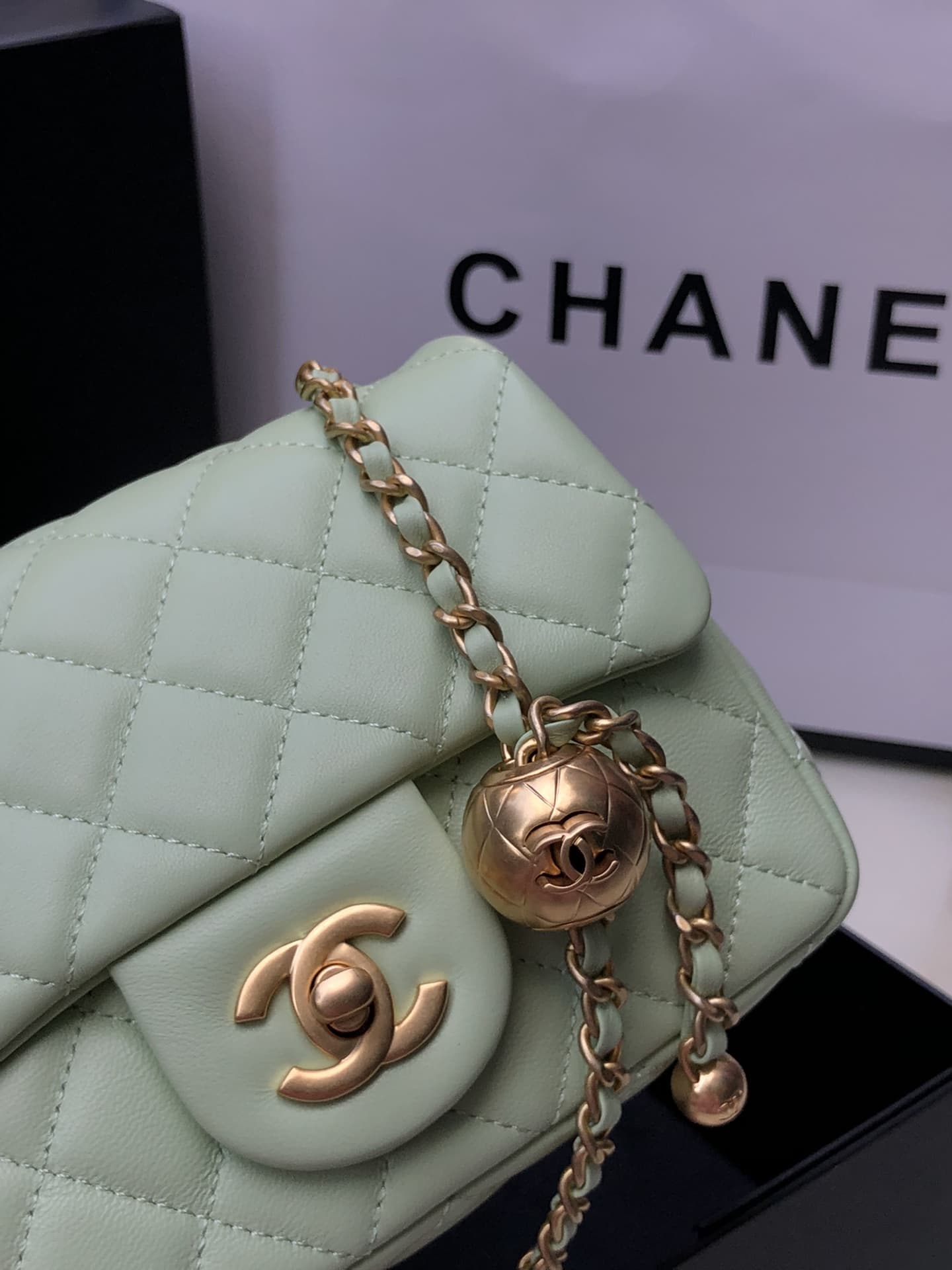 Chanel Mini Pearl Crush Flap Bag AS1786