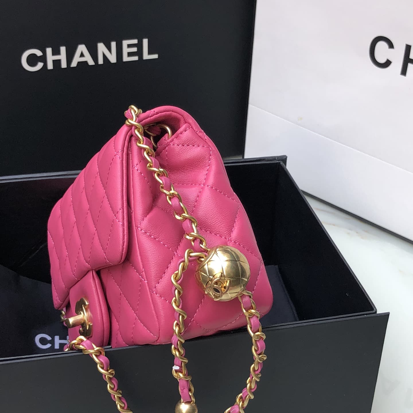 Chanel Mini Pearl Crush Flap Bag AS1786