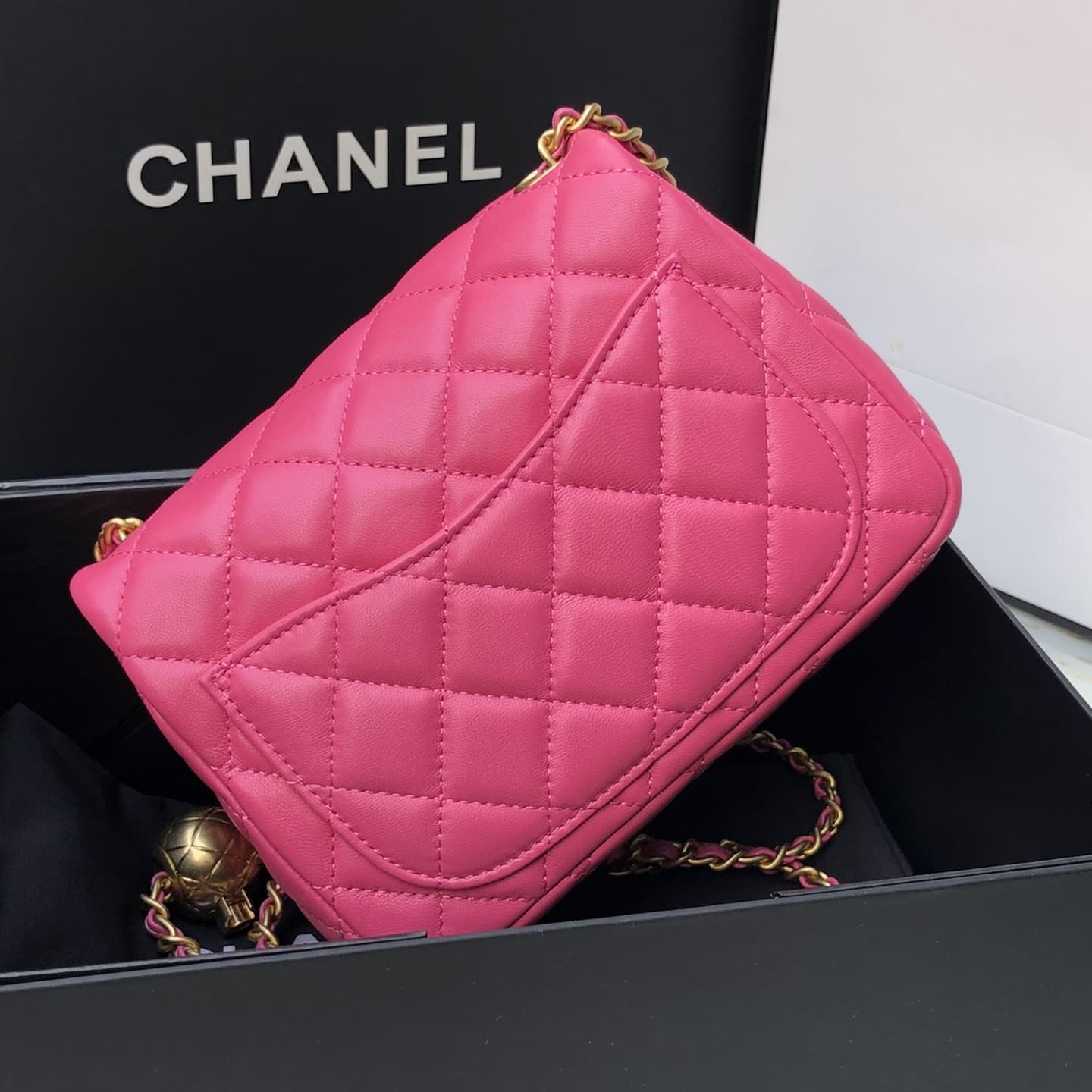 Chanel Mini Pearl Crush Flap Bag AS1786