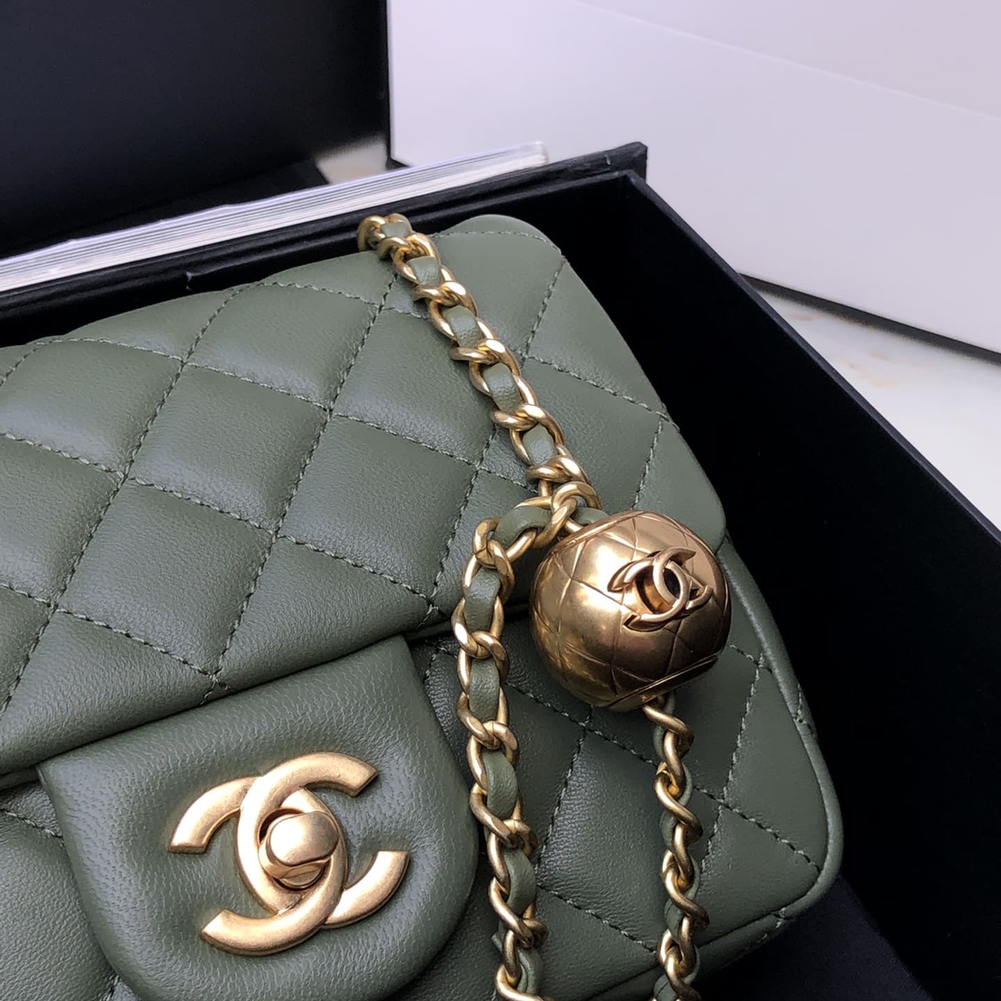 Chanel Mini Pearl Crush Flap Bag AS1786