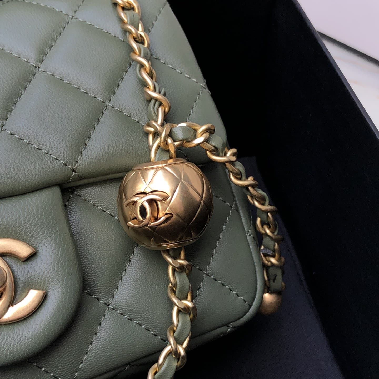 Chanel Mini Pearl Crush Flap Bag AS1786