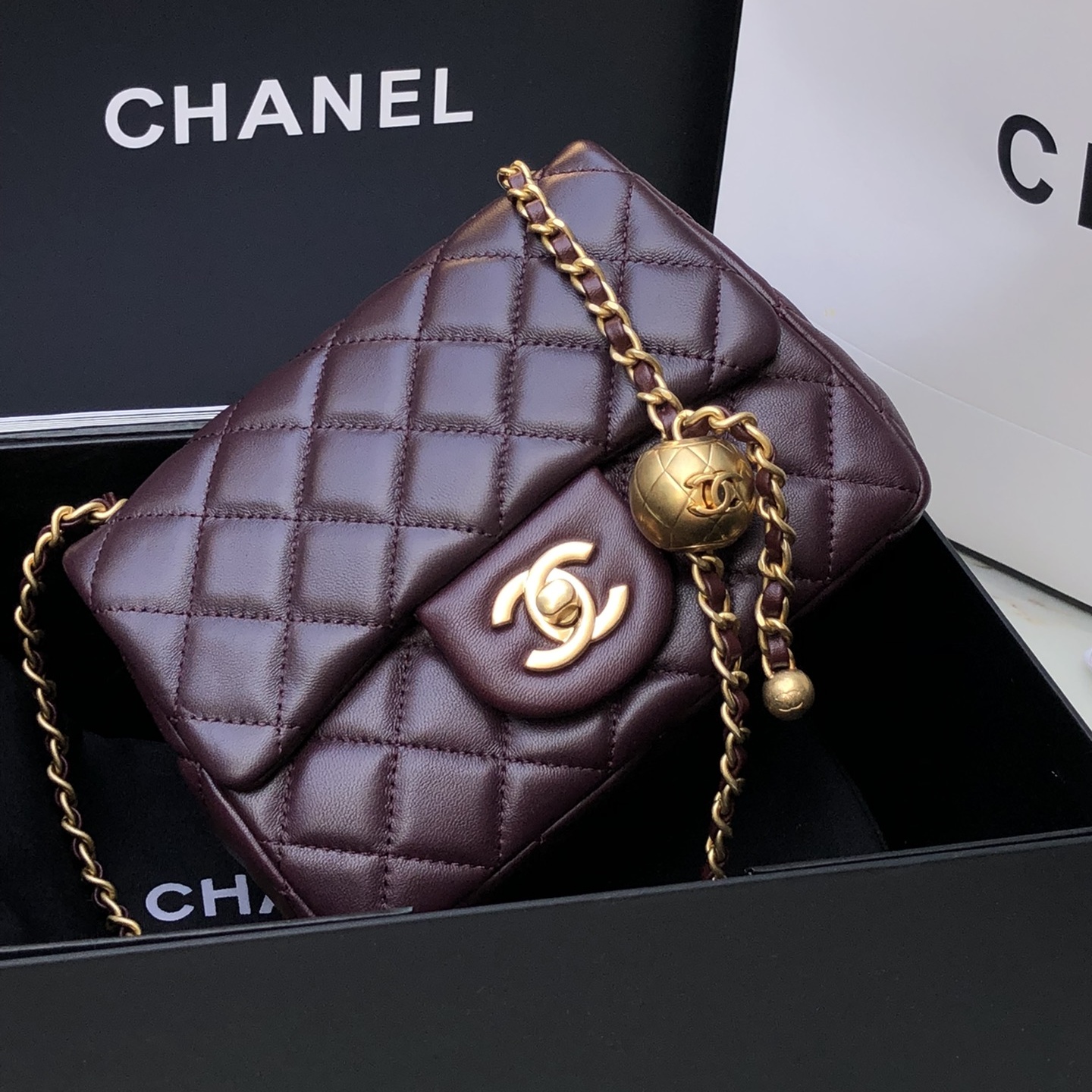 Chanel Mini Pearl Crush Flap Bag AS1786