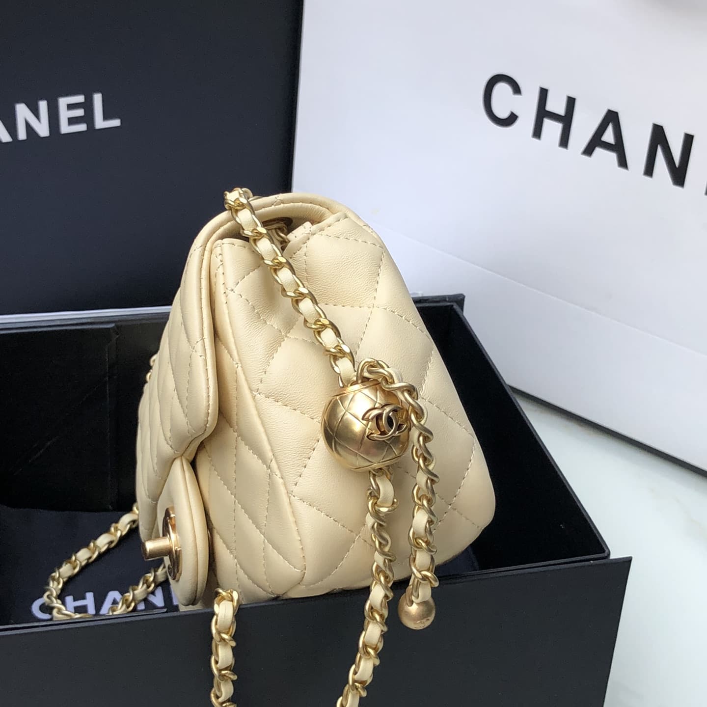 Chanel Mini Pearl Crush Flap Bag AS1786