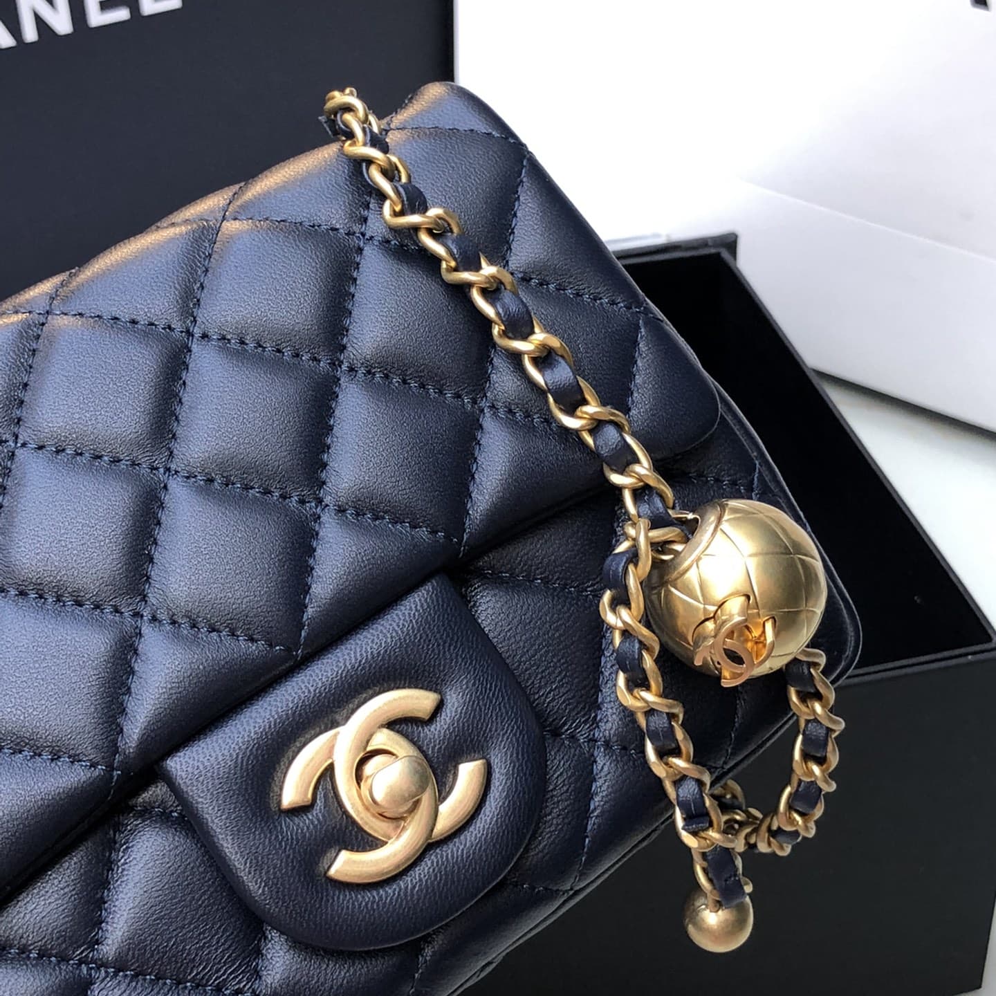 Chanel Mini Pearl Crush Flap Bag AS1786