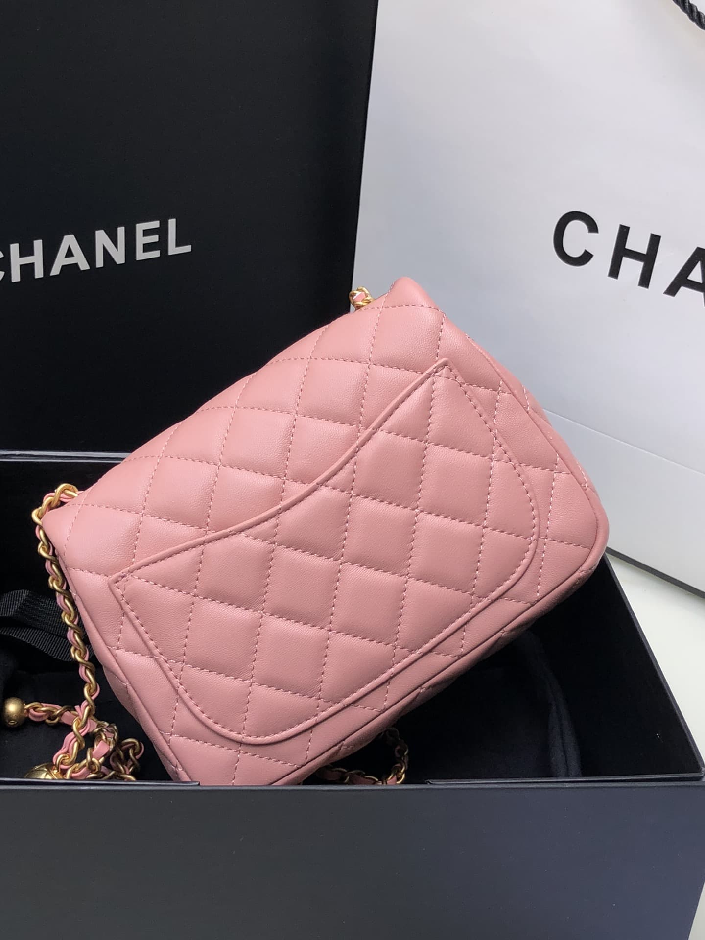 Chanel Mini Pearl Crush Flap Bag AS1786