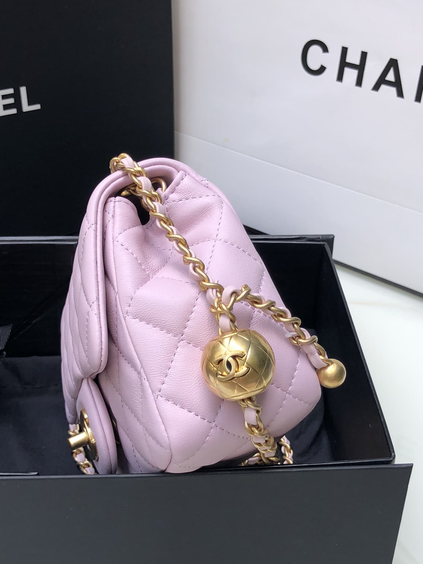 Chanel Mini Pearl Crush Flap Bag AS1786