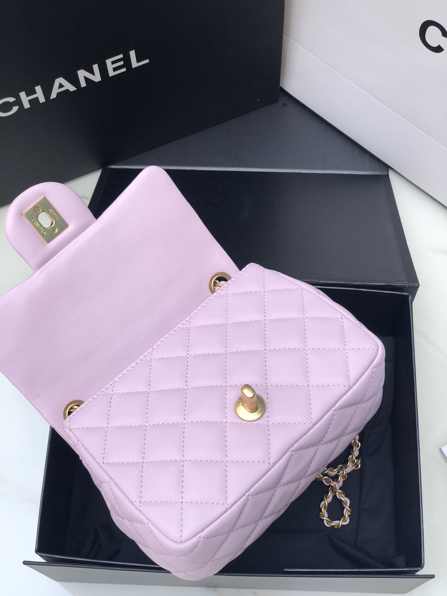 Chanel Mini Pearl Crush Flap Bag AS1786