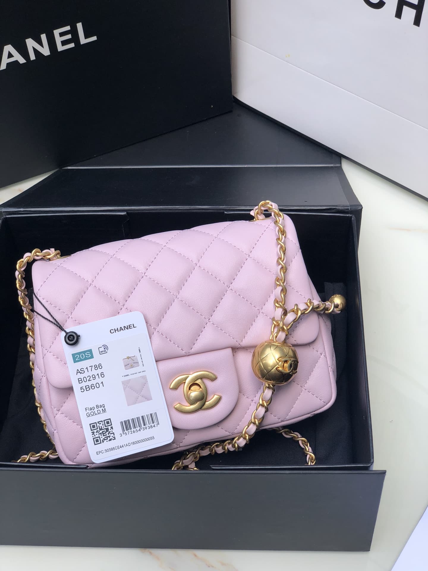 Chanel Mini Pearl Crush Flap Bag AS1786