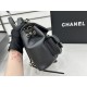 Chanel Small 2 Pocket Duma Backpack Black AS3860