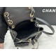 Chanel Small 2 Pocket Duma Backpack Black AS3860