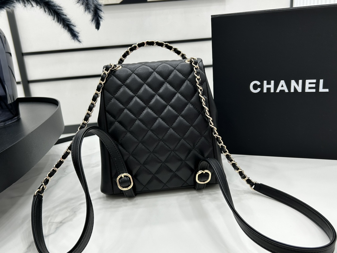 Chanel 2 Pocket Duma Backpack AS3860