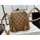 Chanel Small 2 Pocket Duma Backpack Light Brown AS3860