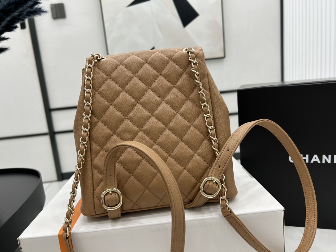 Chanel 2 Pocket Duma Backpack AS3860