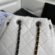 Chanel Gabrielle Leather Backpack White 94485