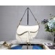 Dior Saddle Bag with Strap Latte Grained Calfskin M0455CBAA