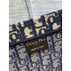 Dior Large Dior Book Tote Ecru and Blue Dior Oblique Embroidery M1286ZRIW