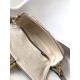 Baguette Multicolor canvas bag with FF embroidery FD0012