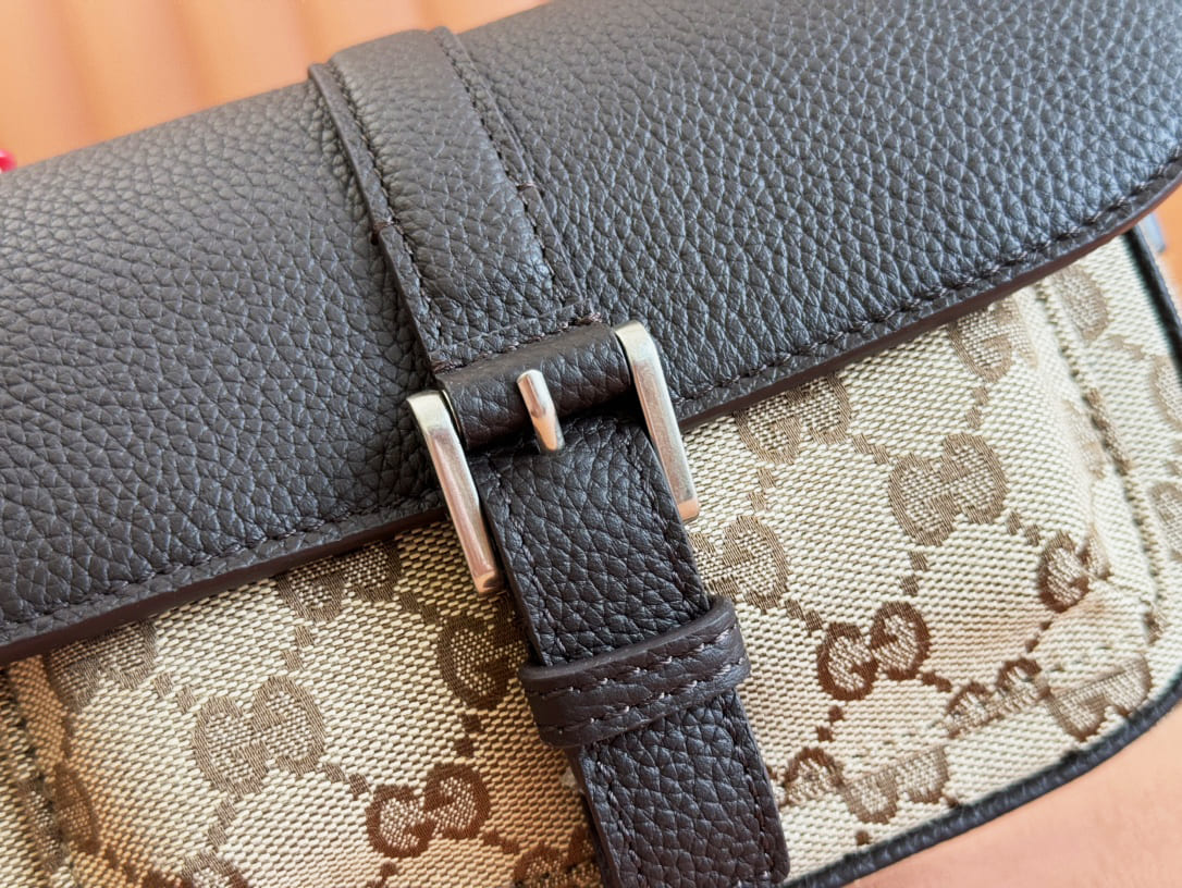 Gucci Bi-color GG super mini bag 795213 FADMD 9793