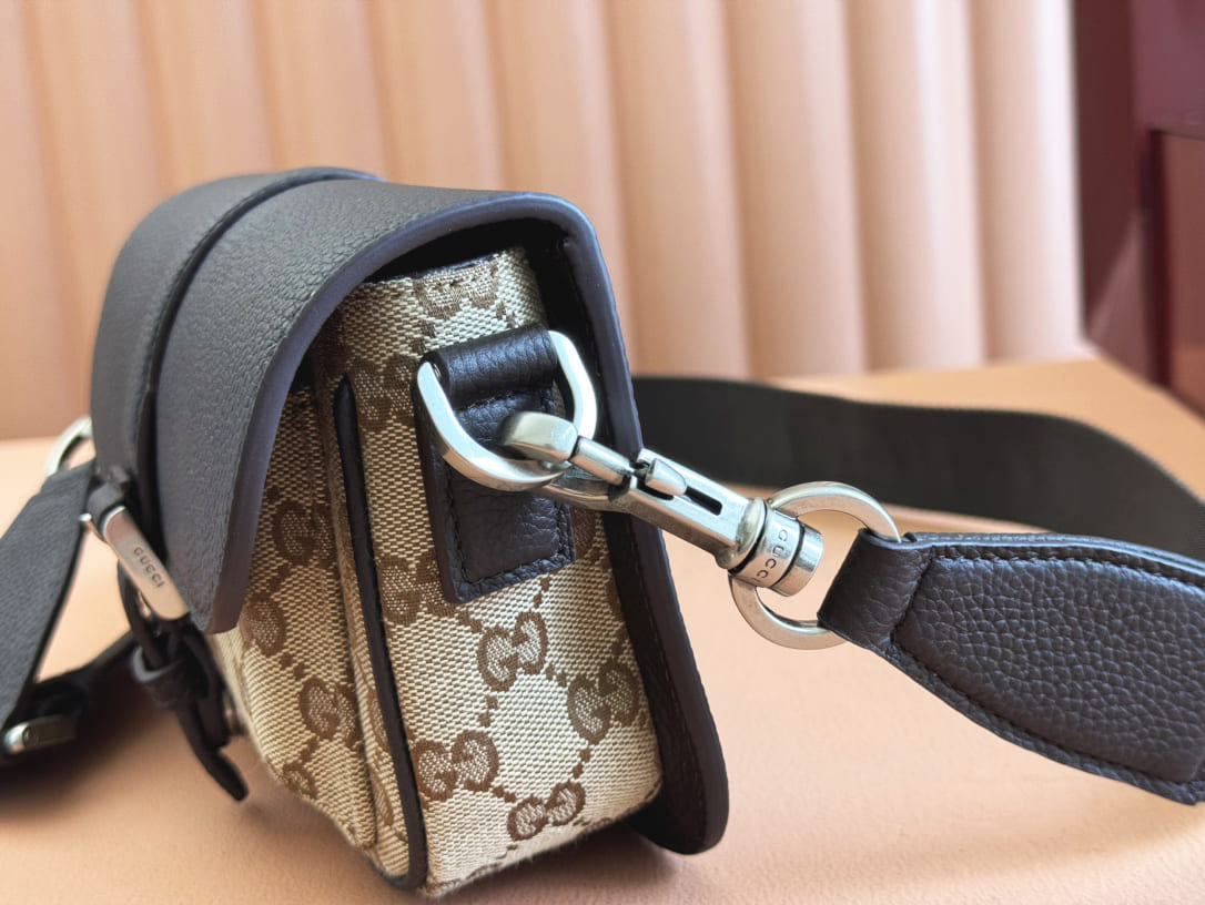 Gucci Bi-color GG super mini bag 795213 FADMD 9793