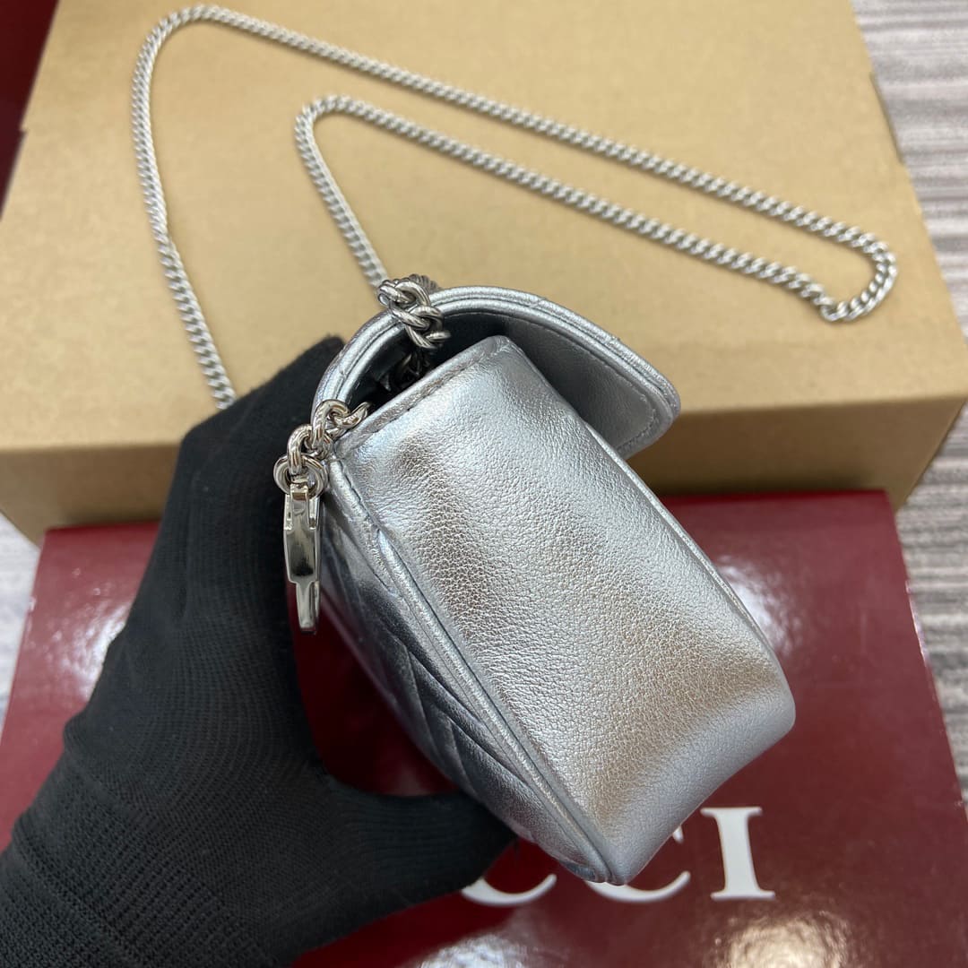 Gucci GG Marmont super mini bag ‎476433 AAESE 8106