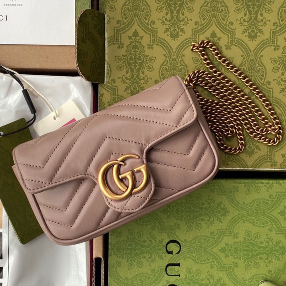 Gucci GG Marmont super mini bag 476433 DTDCT 5729