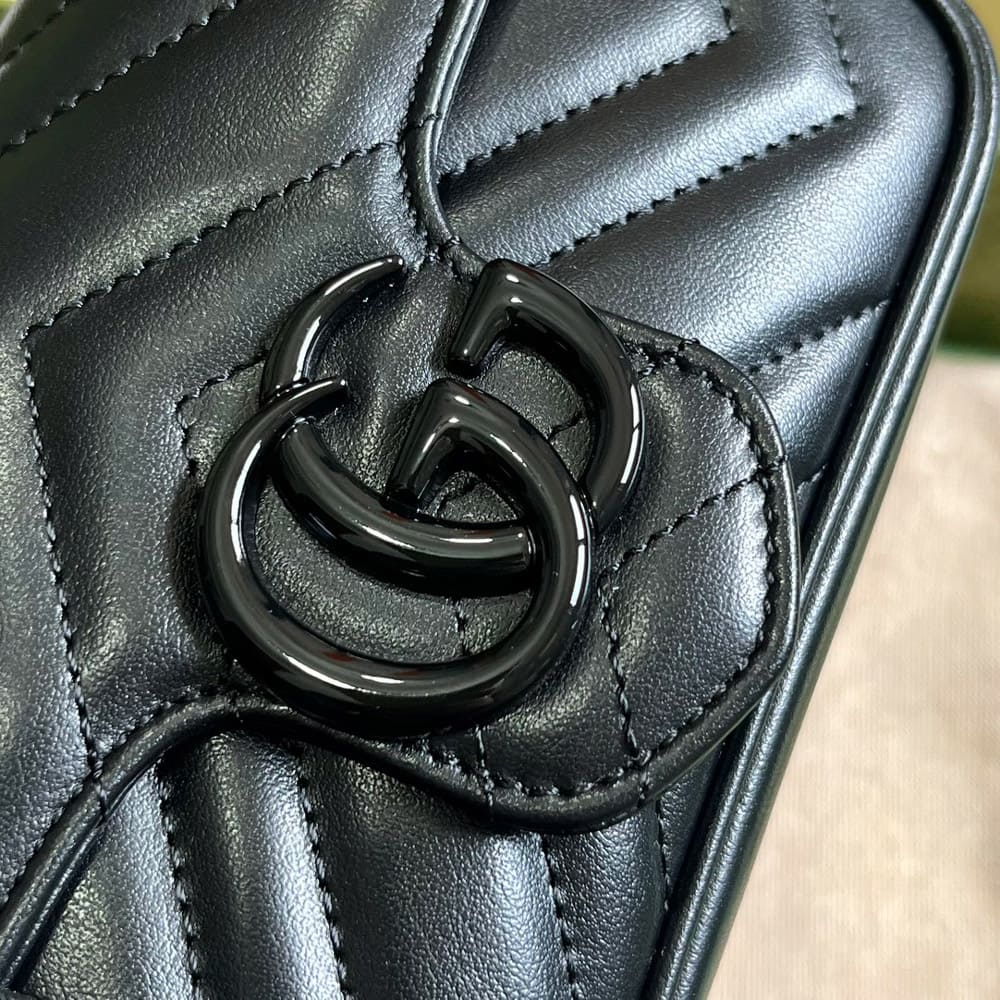 Gucci GG Marmont super mini bag ‎476433 AABZK 1000